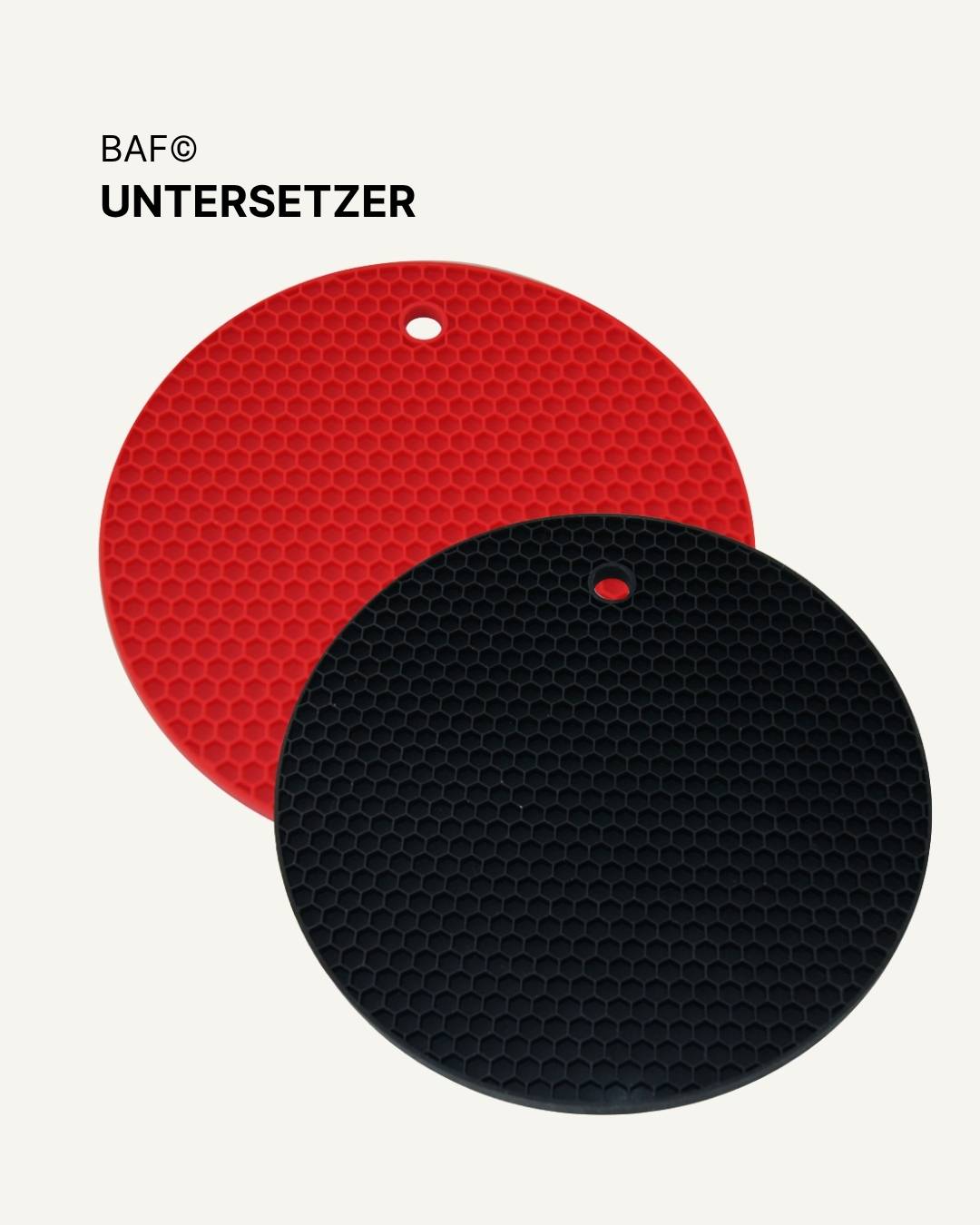 Silikon Untersetzer, ø 18,5 cm