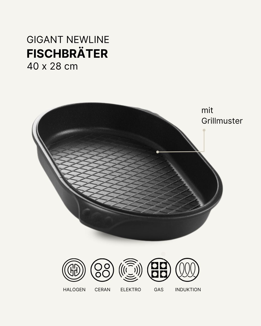 GIGANT Newline Fischbräter