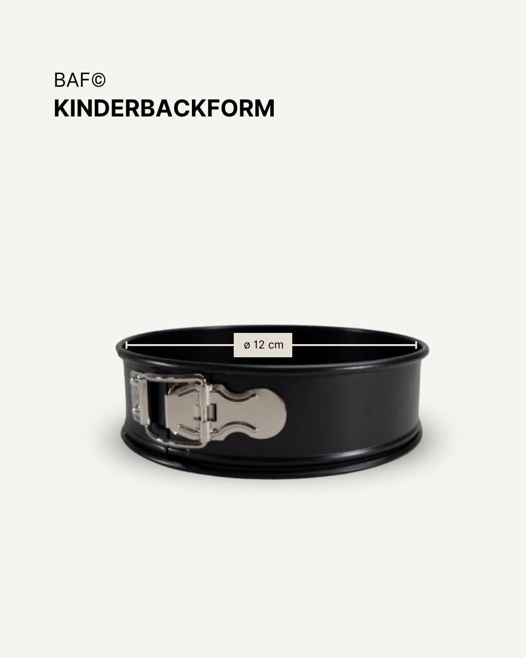 Kinderbackform - Minibackform