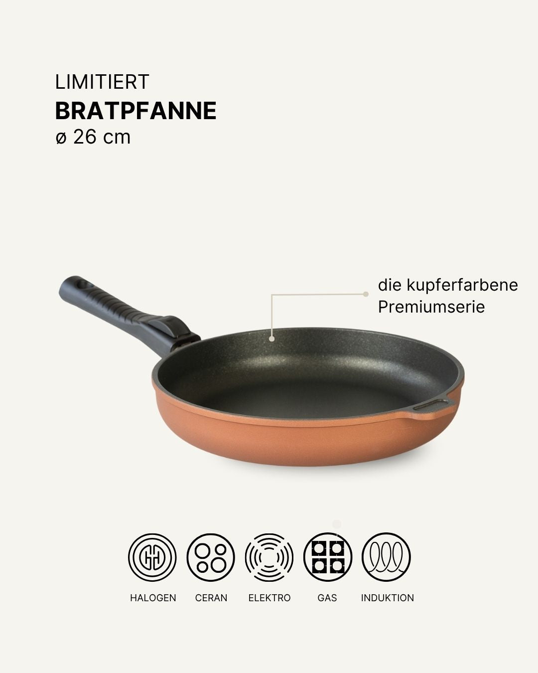 limitierte Bratpfanne
