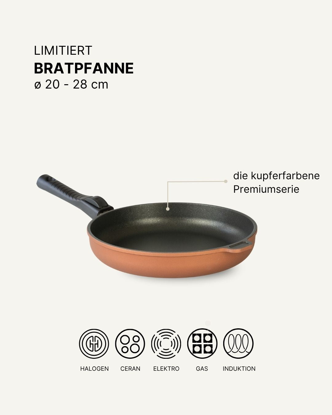 limitierte Bratpfanne