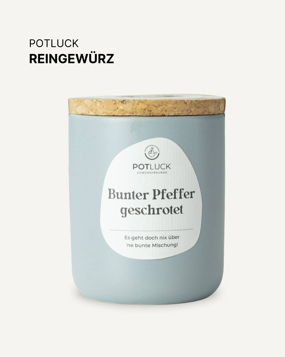 POTLUCK Würzmischung Bunter Pfeffer geschrotet