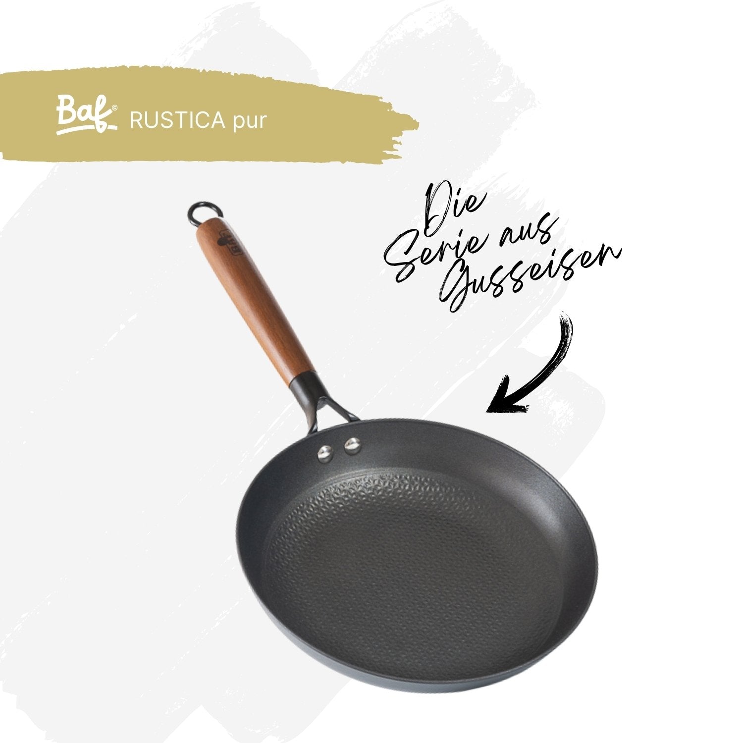 RUSTICApur frying pan