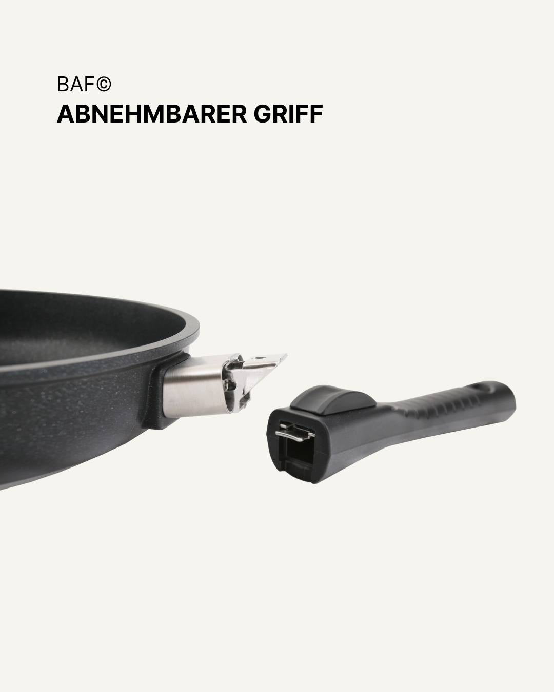 Abnehmbarer Griff