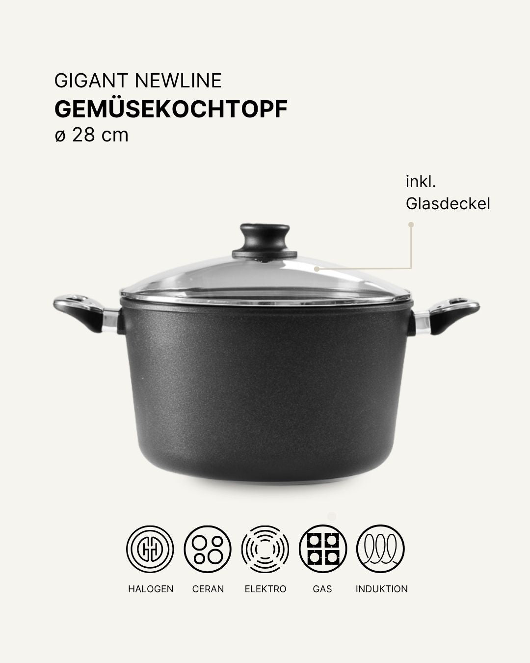 Kochtopf groß - Gemüsekochtopf von Baf