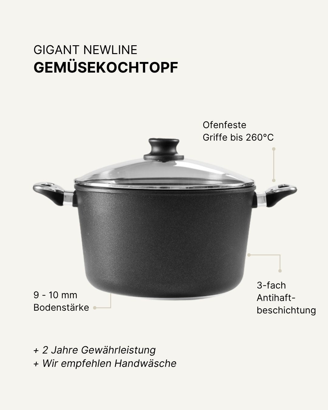 Kochtopf groß - Gemüsekochtopf von Baf