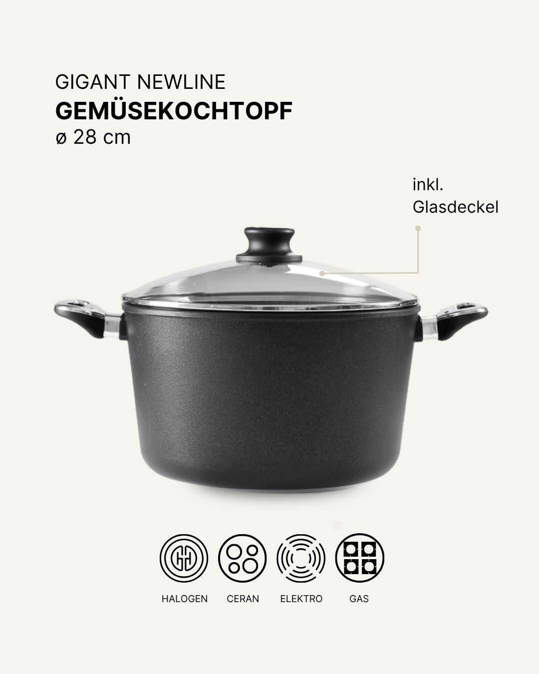 Kochtopf groß - Gemüsekochtopf von Baf