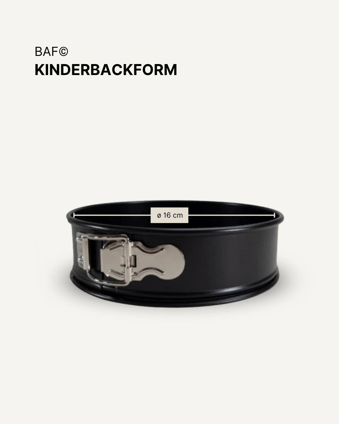 Kinderbackform - Minibackform