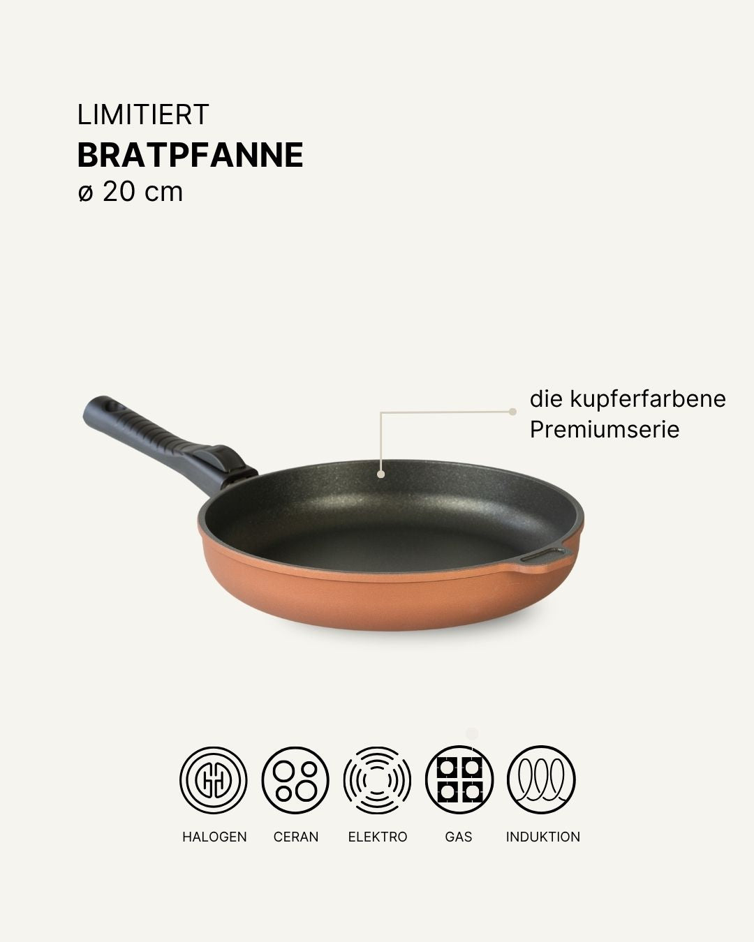 limitierte Bratpfanne