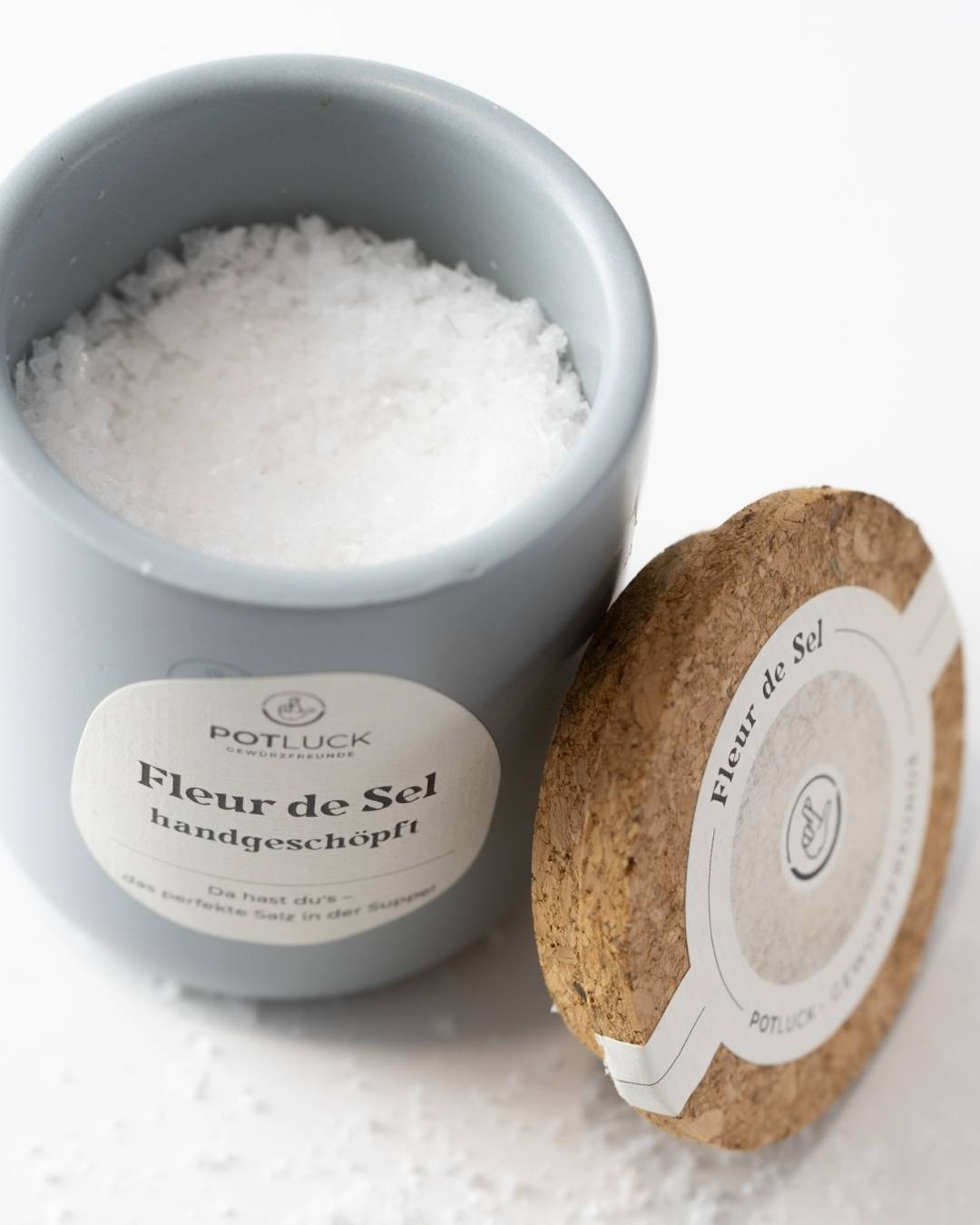 POTLUCK Fleur de Sel – Handgeschöpftes Meersalz
