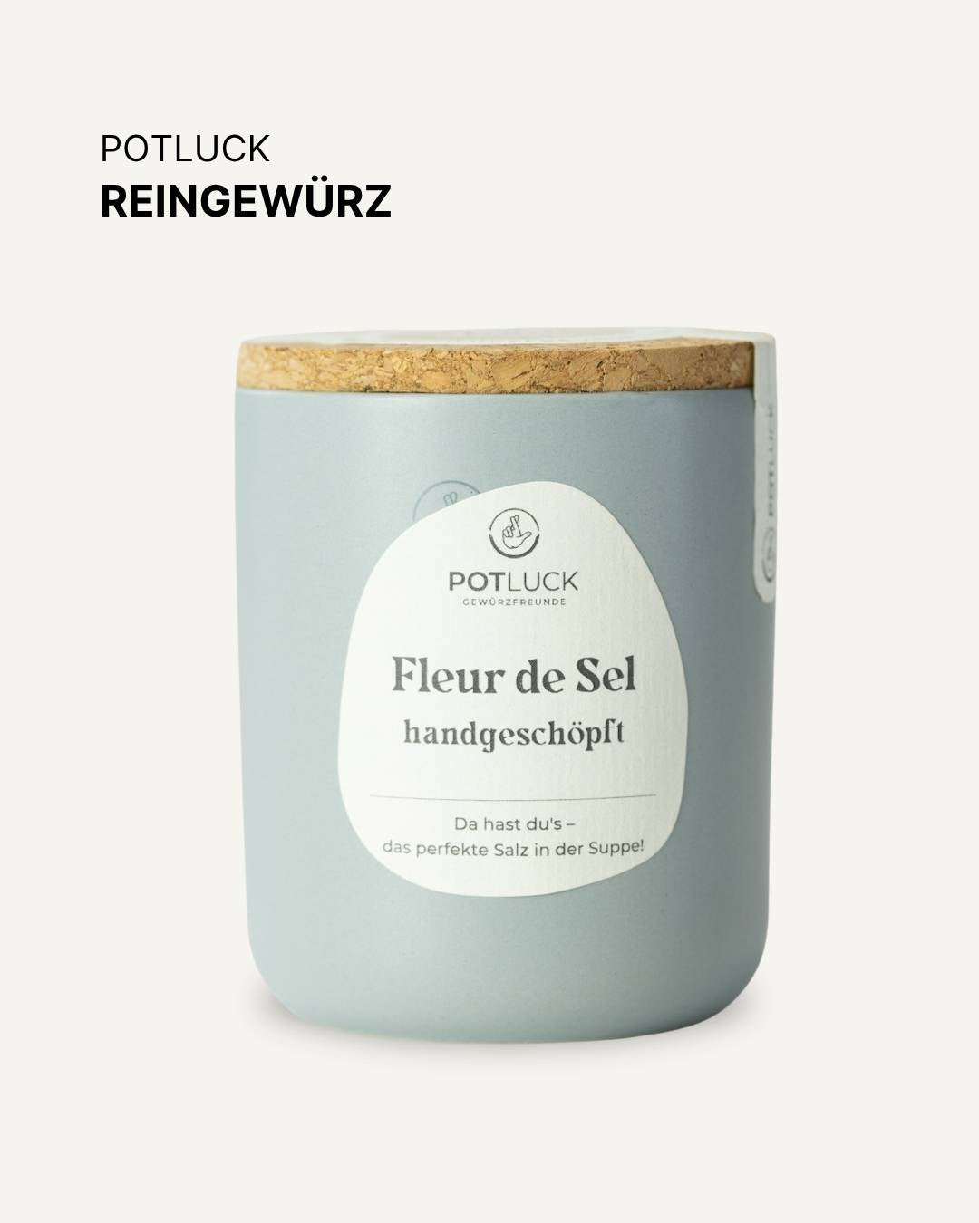 POTLUCK Fleur de Sel – Handgeschöpftes Meersalz