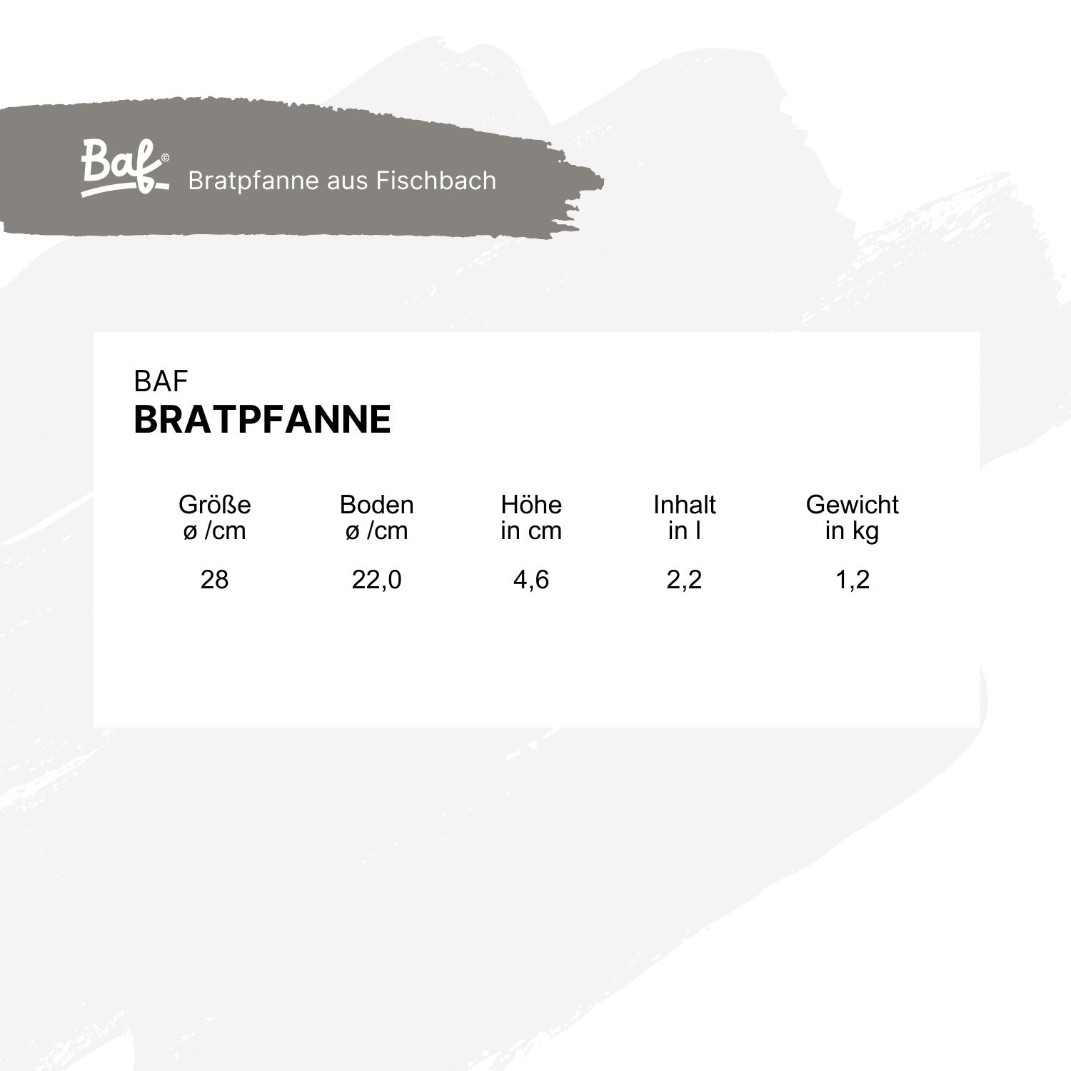 Bratpfanne 28cm