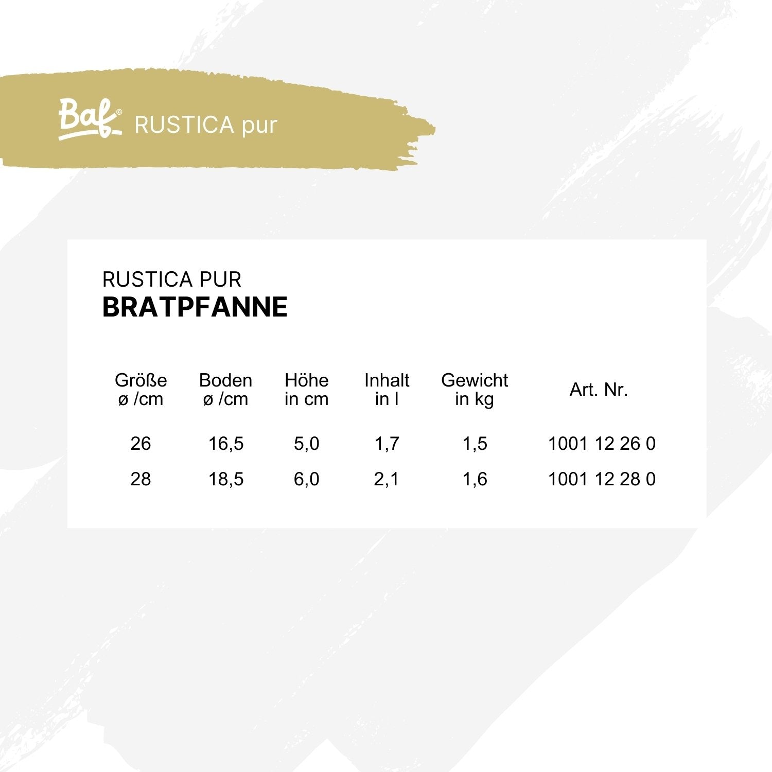 RUSTICApur Bratpfanne