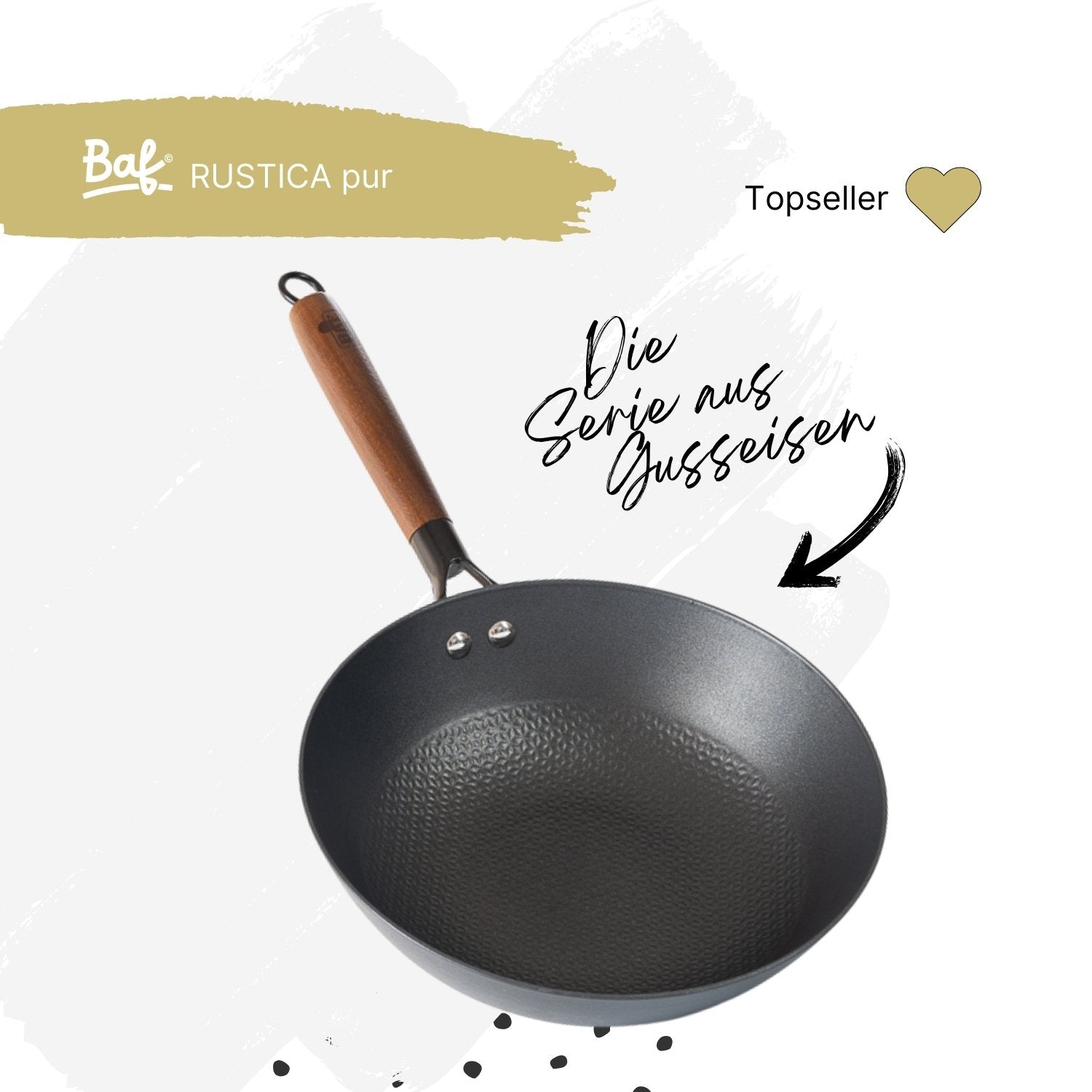 RUSTICApur wok pan